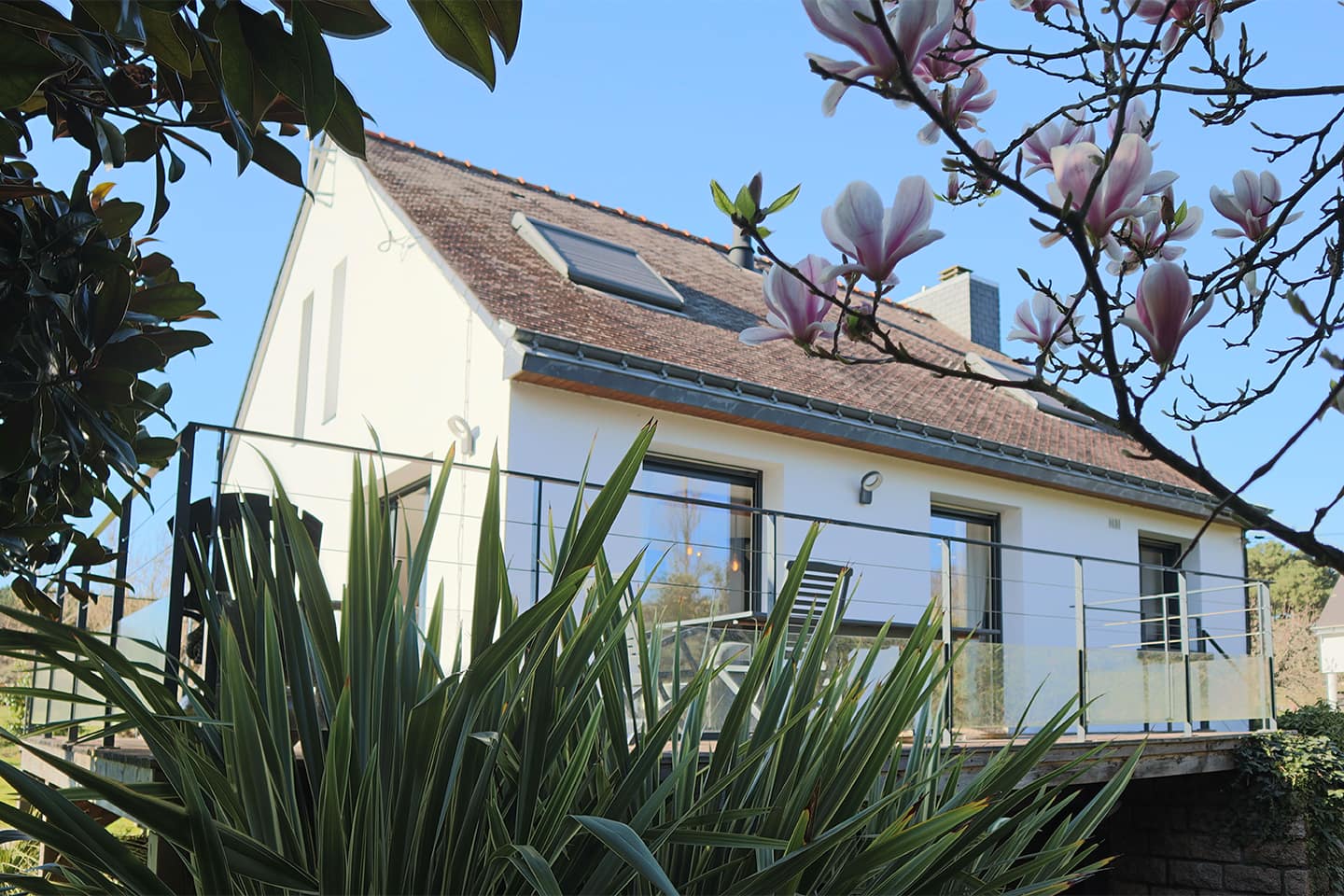 La Maison d'Annick Location de vacances à Baden au bord du Golfe du Morbihan à 100m de la mer