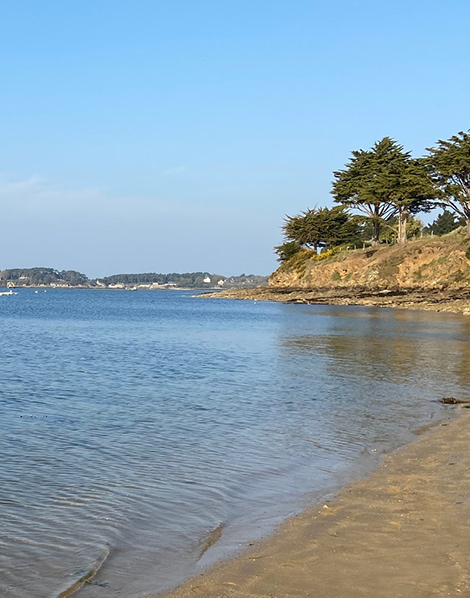 Location de vacances à Baden au bord du Golfe du Morbihan à 100m de la mer