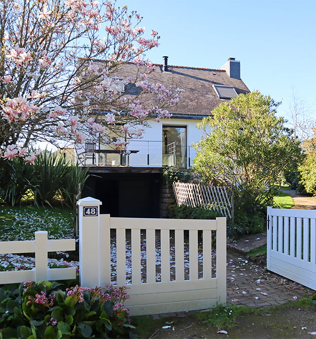 Location de vacances à Baden au bord du Golfe du Morbihan à 100m de la mer