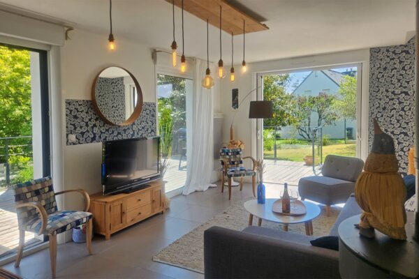Location de vacances à Baden au bord du Golfe du Morbihan à 100m de la mer